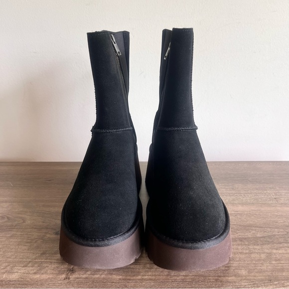 UGG Black and Brown Winter Boots - Picture 3 of 12